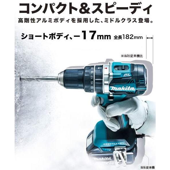 MAKITA 充電式振動ドリルドライバー HP481D ブルー 手ごろ 18V