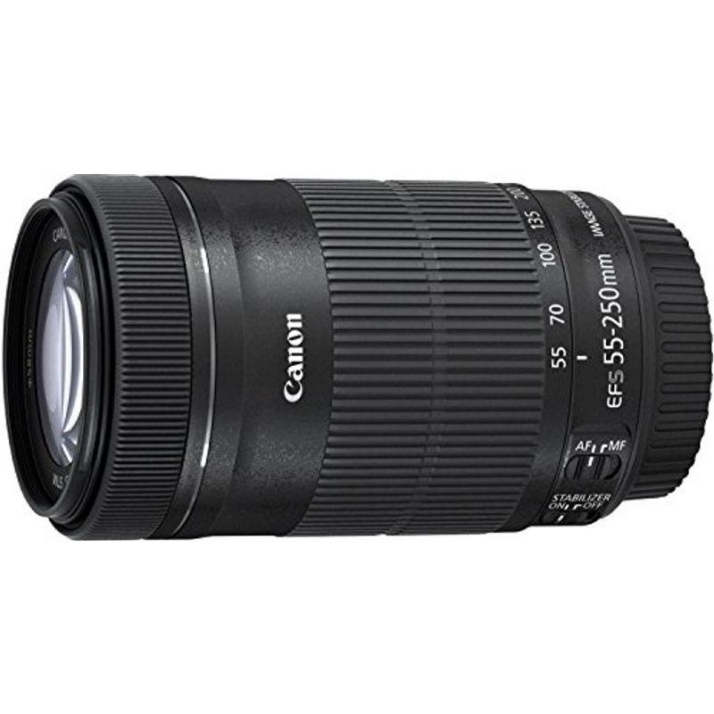 Canon 望遠ズームレンズ EF-S55-250mm F4-5.6 IS STM APS-C対応 EF-S55-250ISSTM