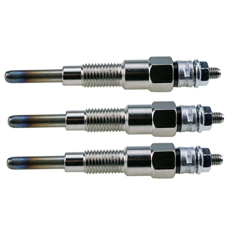 Mover Parts 3PCS Glow Plug 1685165510 1685165512 for Kubota D722 D90