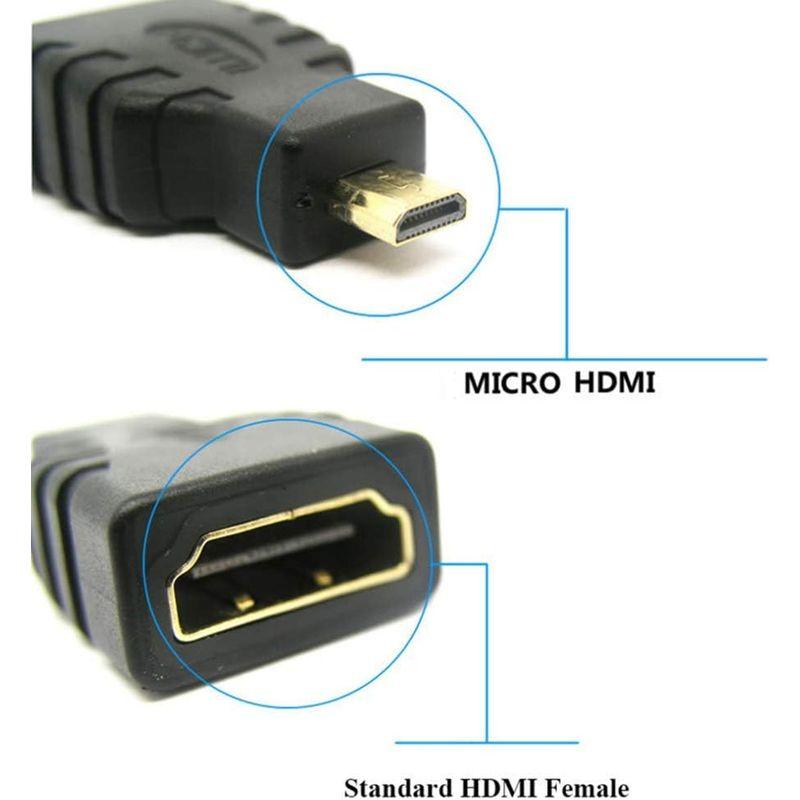 HDMI(メス)to Micro HDMI(オス) マイクロ HDMI変換アダプタ 3個｜tn19-store｜05