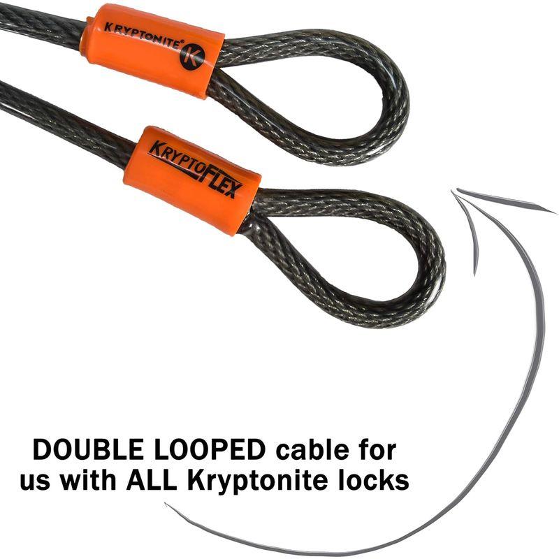 KRYPTONITE(クリプトナイト) ロック クリプトフレックス ケーブル 2,130mm LKW12700｜tn19-store｜02