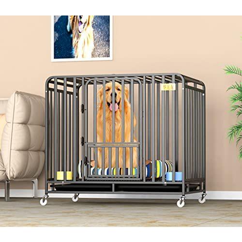 ペット かご キャリーバック 交換用パーツ 厚 大型 小型 中型犬 中型犬 クレート おしゃれ クレート 猫 鉄製 Dukeの森 A B09hxkmdq2 2425 95 65 85cm 買う 時期