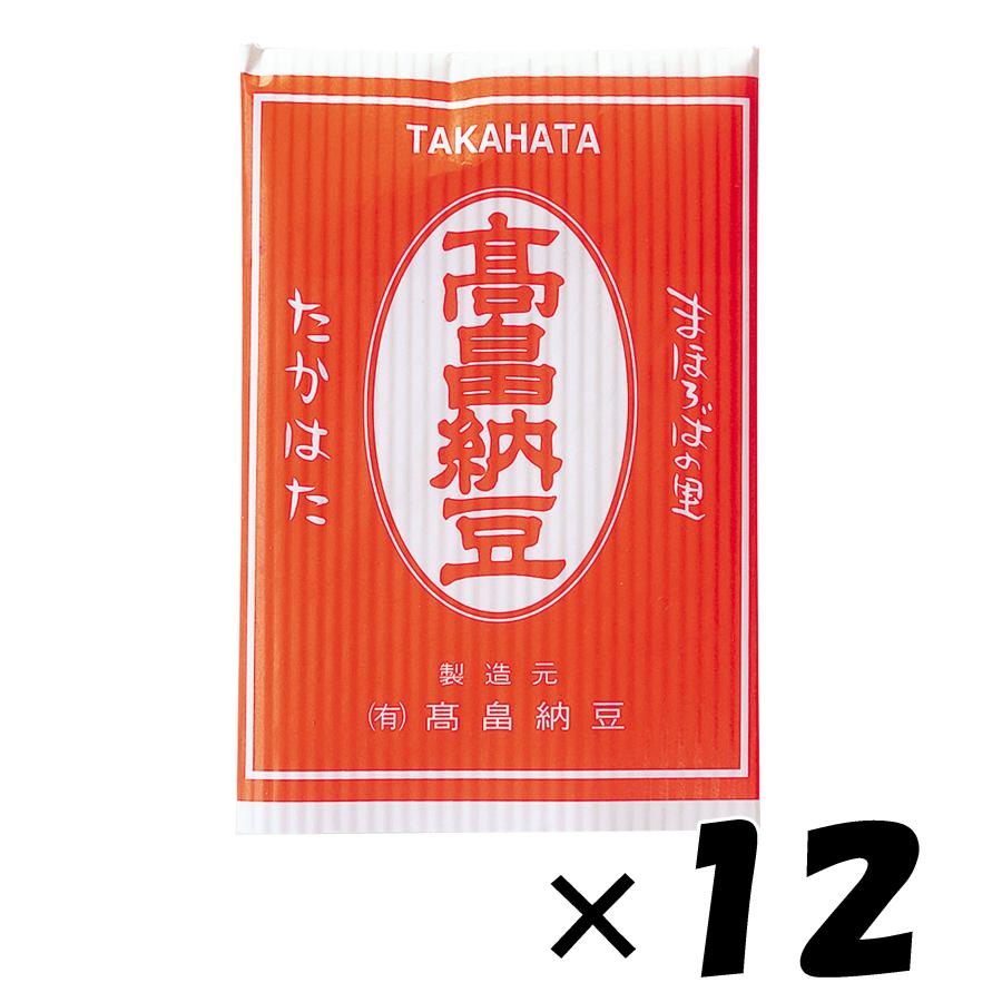 高畠納豆経木90g　12個まとめ買い（Yahoo!・有限会社高畠納豆）