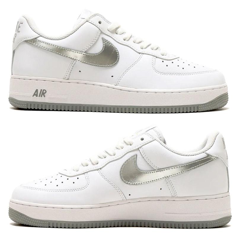 NIKE AIR FORCE 1 LOW RETRO WHITE/METALLIC SILVER |ナイキ エア フォース1 LOW レトロ