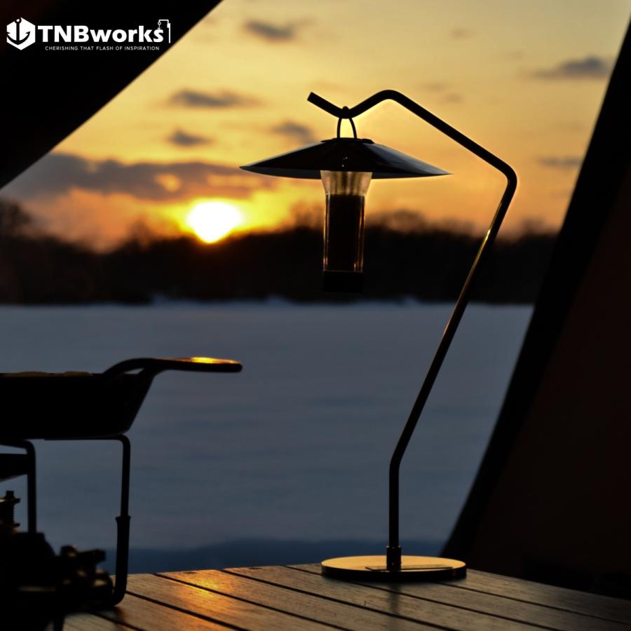 TNBworks BRASS STAND 卓上 ランタン ライト LED スタンド 真鍮 TNBworks BRASS STAND 卓上 ランタン ライト LED スタンド 真鍮