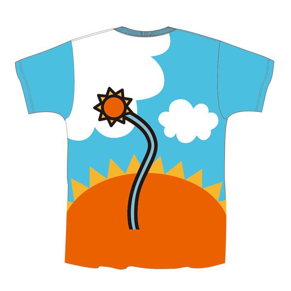 てんタマくんTシャツ（クレヨン天気・キッズなりきり風） : TNCももち