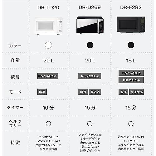 ツインバード 燕三条 オーブンレンジ レンジ 18L ヘルツフリー 110〜200℃ フラット 赤外線センサー お手入れ簡単 ダイヤル式 バックライ｜tne-store｜02