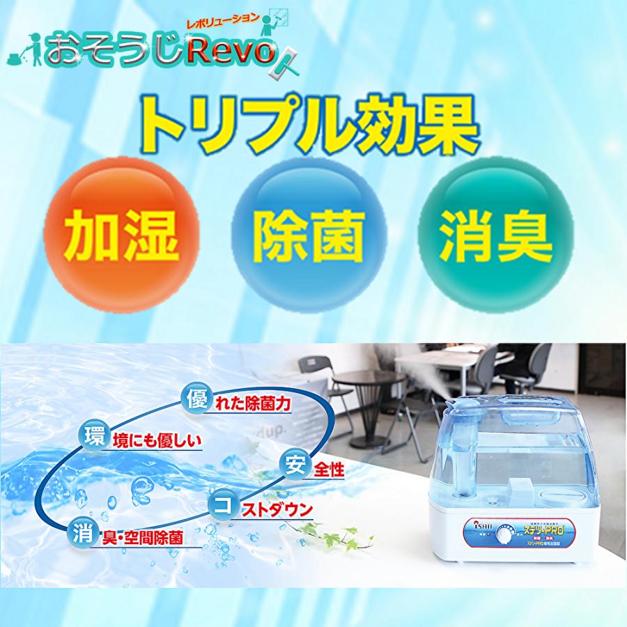 イシイ ステリPRO 4L （1本） 空間除菌 消臭 弱酸性次亜塩素酸