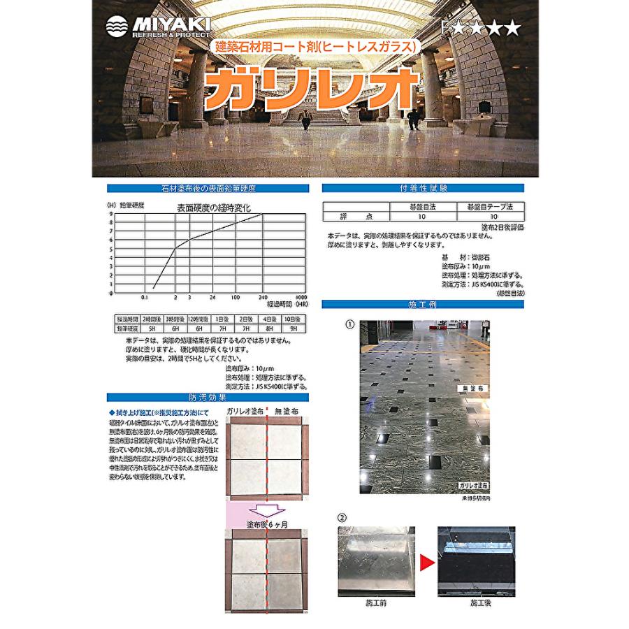 ミヤキ ガリレオ 4L （1本） 703018 JI 大特価セールの画像