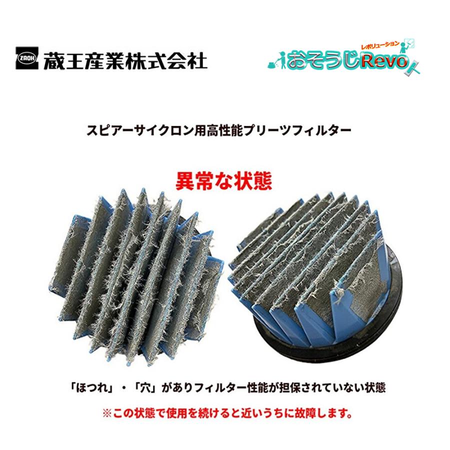 蔵王産業 スピアーサイクロンプロSH用 HEPA濾材フィルター (1個 蔵王産業 スピアーサイクロンプロSH用 HEPA濾材フィルター (1個