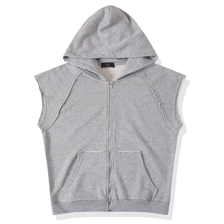 半袖パーカー メンズ ノースリーブ 半袖 ジップアップ パーカー パーカ スウェット レディース 加工 A1772 Tnkカンパニー 通販 Yahoo ショッピング