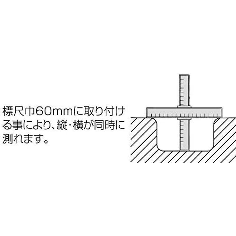 週間売れ筋 シンワ測定(Shinwa Sokutei) クロス金具 アルミ製 標尺 76926 メジャー、距離測定
