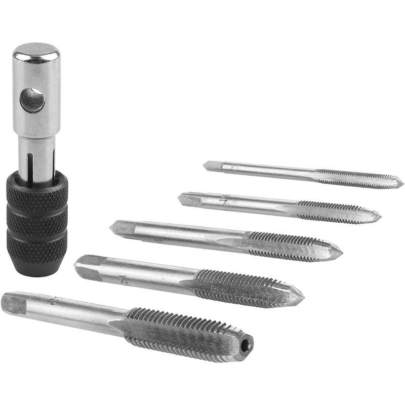 Bestgleタップハンドル ねじ タップセット ドリルタップ ねじきりタップ T型 ラチェットレバー レンチ 接続 タップハンドル セット