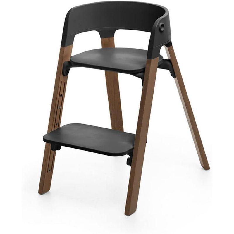 ストッケ ステップス チェア ビーチ ブラック ゴールデンブラウン ステップス チェア ビーチ ブラック ゴールデンブラウン