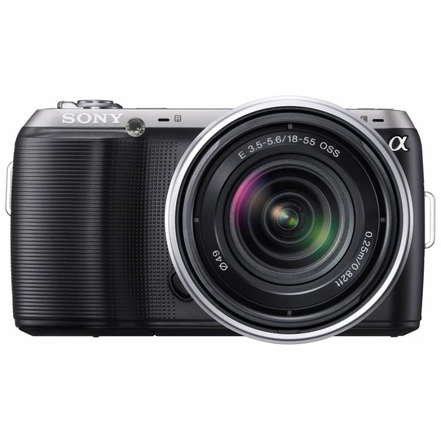ソニー SONY ミラーレス一眼レフα NEX-C3 ズームレンズキット シルバー 