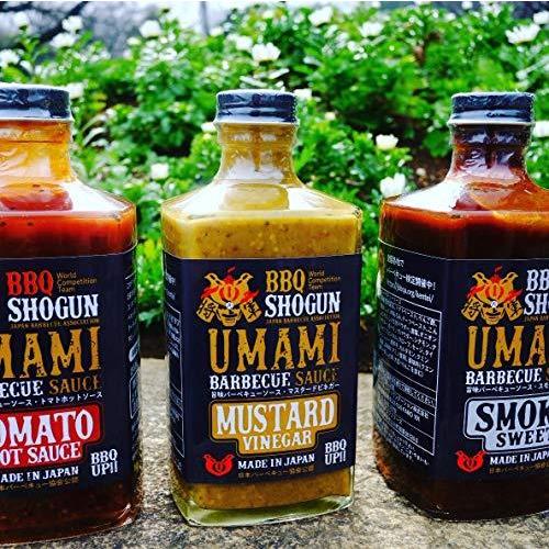 UMAMI BARBECUE SAUCE MUSTARD VINEGAR 440g 【日本バーベキュー協会】バーベキューソース マスタード