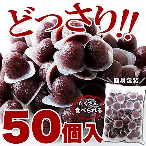 天然生活 ひとくちミニ水ようかん (50個) 一口サイズ 和菓子 水羊羹 徳用 餡 こしあん｜tnp-store｜04