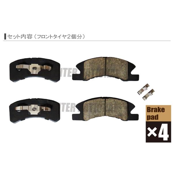ムーヴコンテ L575S フロント用ブレーキパッド 楽天市場】l575s ブレーキパッドの通販