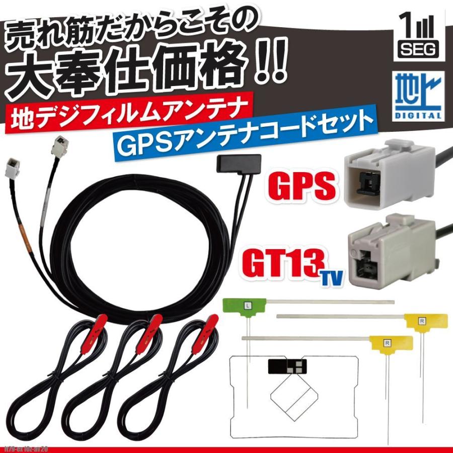 ALPINE（アルパイン） EX10Z-AV20 フィルムアンテナ 4枚 GPS一体型