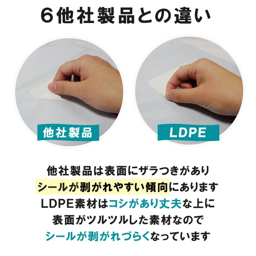 100枚業販価格 宅配ビニール袋 30cm×40cm B4サイズ シールテープ付き