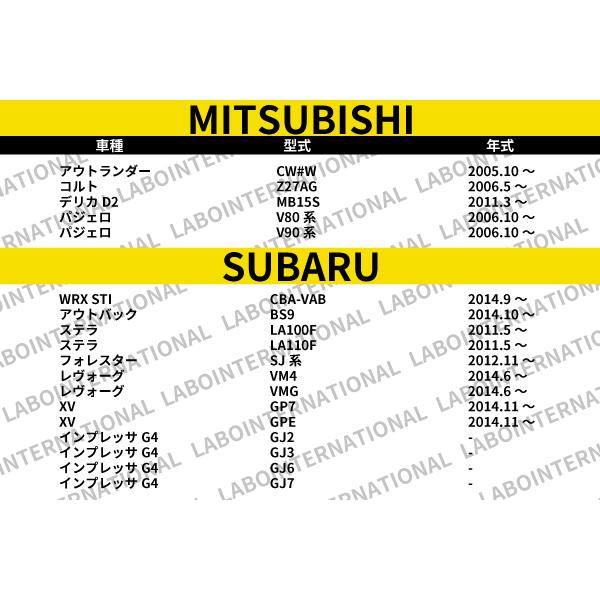 スズキ（SUZUKI） フォグランプ マツダ ミツビシ 三菱 スバル ガラス