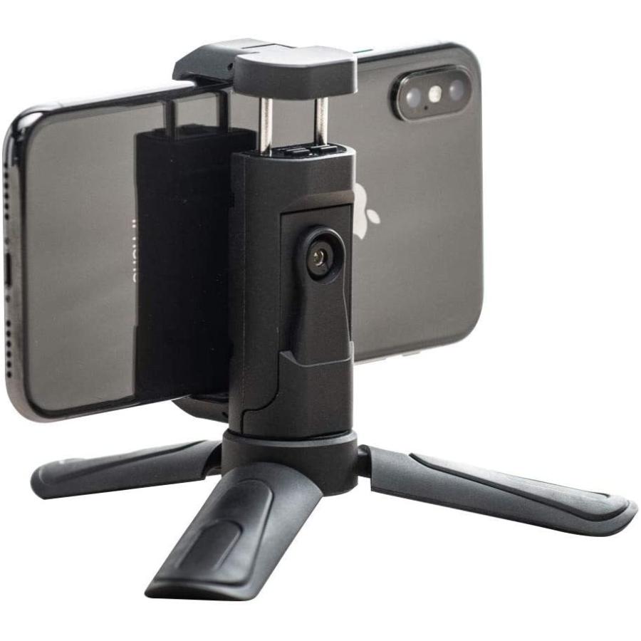 驚きの値段で驚きの値段でサンワダイレクト スマホ 三脚 軽量80g IPhone 12 12 Mini 12 Pro 12 Pro Max 対応  スマホスタンド 360°回 カメラアクセサリー