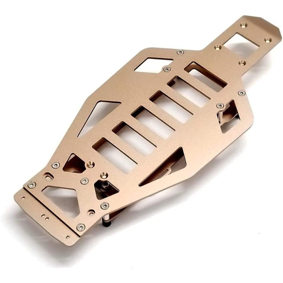kingfly 超軽量アルミシャーシ タミヤ DT-02 用 バギー・くまモンバージョン/スーパーファイターG/デザートゲイター|tnyk-56193009|03