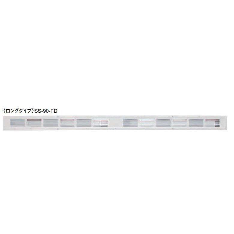 BXカネシン ファイヤーストップ45換気口 ロング SS-90-FD BXカネシン ファイヤーストップ45換気口 ロング SS-90-FD