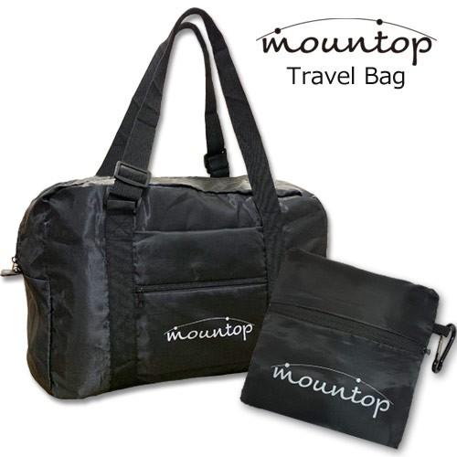 キャリーオンバッグ 折りたたみバッグ 旅行用 トラベル ボストンバッグ 旅行 機内持ち込み ポッキリ Mountop ブラック 15l 楽天市場 スポーツ 修学旅行 軽量