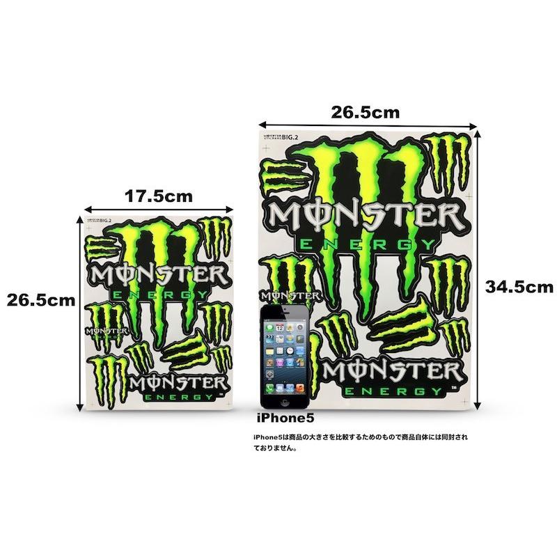 モンスターエナジー BIGサイズ ステッカー 車 バイク デカール 防水 シール MonsterEnergy 車体に丈夫に貼り付け｜to-do｜04