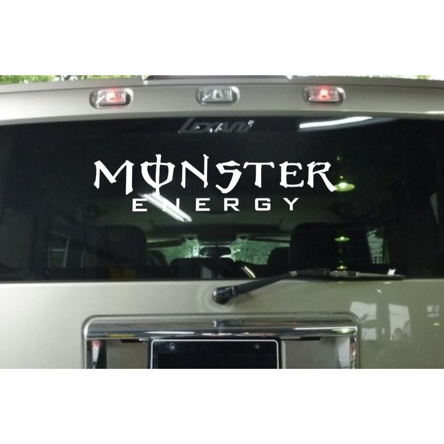 モンスターエナジー ステッカー 車 バイク デカール MONSTER ENERGY 防水 耐光 高品質 文字 シール｜to-do｜02