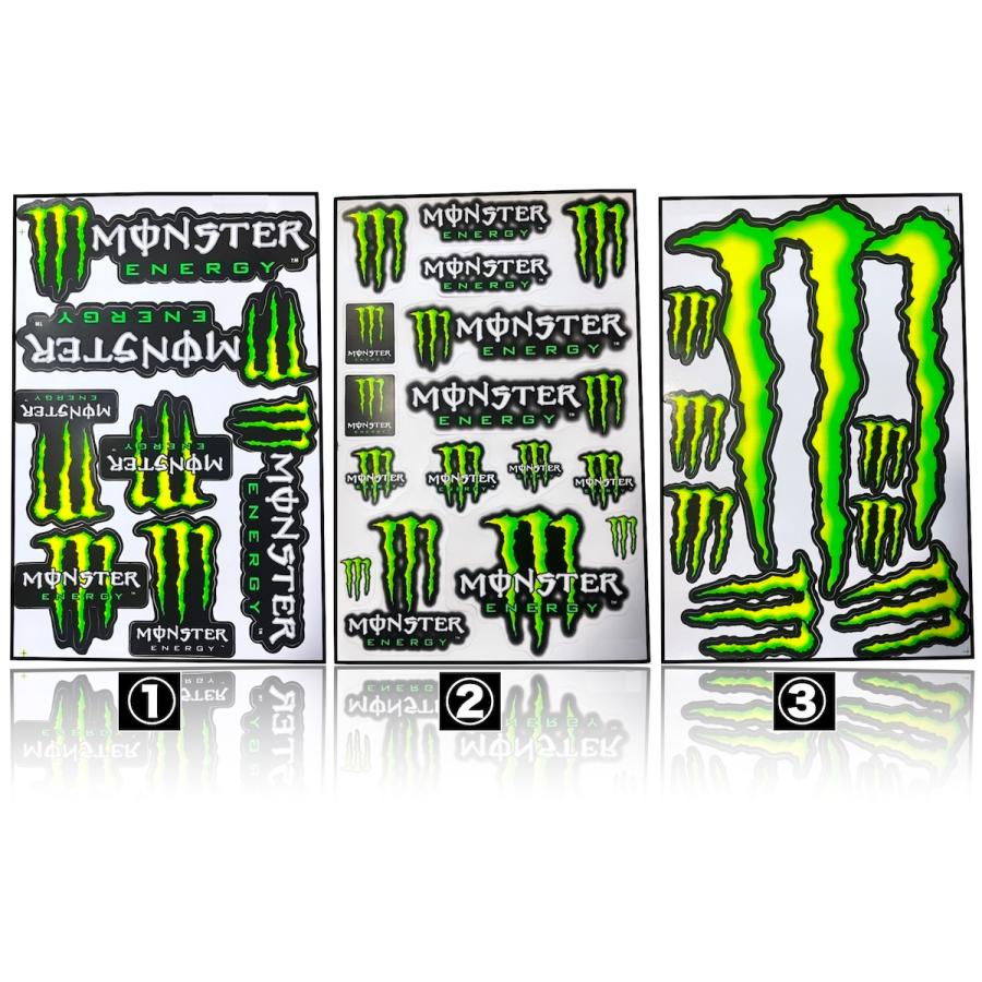 モンスターエナジー MONSTER ENERGY 車 防水 ステッカー - スケートボード