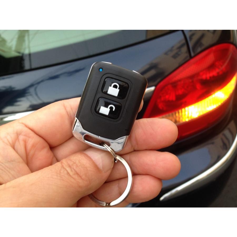 リモコンドアロック（キーレスエントリー） メタルデザインシンプル