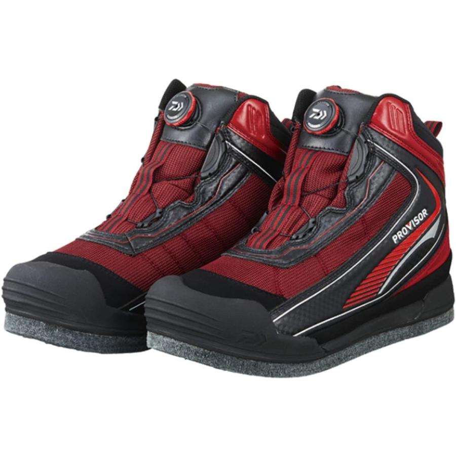 割引クーポン対象品 ダイワ Daiwa プロバイザー フィッシングシューズ レッド 25 5 Pv 2550 釣り用シューズ 別注 Www Skylanceronline Com