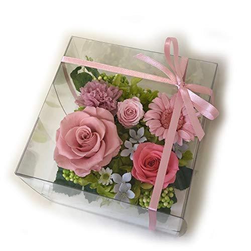 宅送 Lulu S ルルズ フレーム ガーベラ プリザーブドフラワー ドライフラワー サイズ 本体13 13 高9 ケース13 5 13 5 お気にいる Www Thedailyspud Com