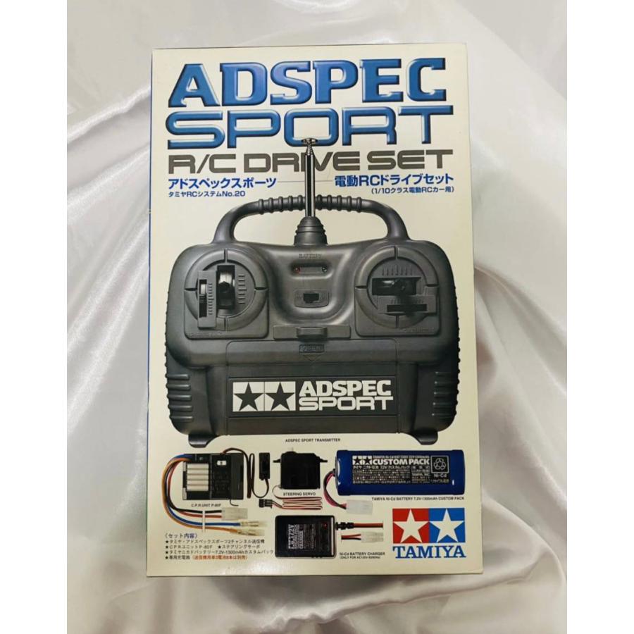 タミヤ 新品 アドスペックスポーツ 電動RCドライブセット未使用品 アドス ペック TAMIYA SPORT adspec STAM1踏氣