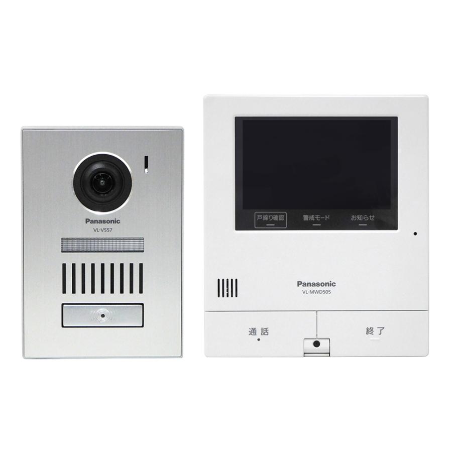 Panasonic パナソニック テレビドアホン 海外 ドアフォン 電源コード式 ビデオ通話用カメラ内蔵 VL-SVD505KS 超高品質で人気の