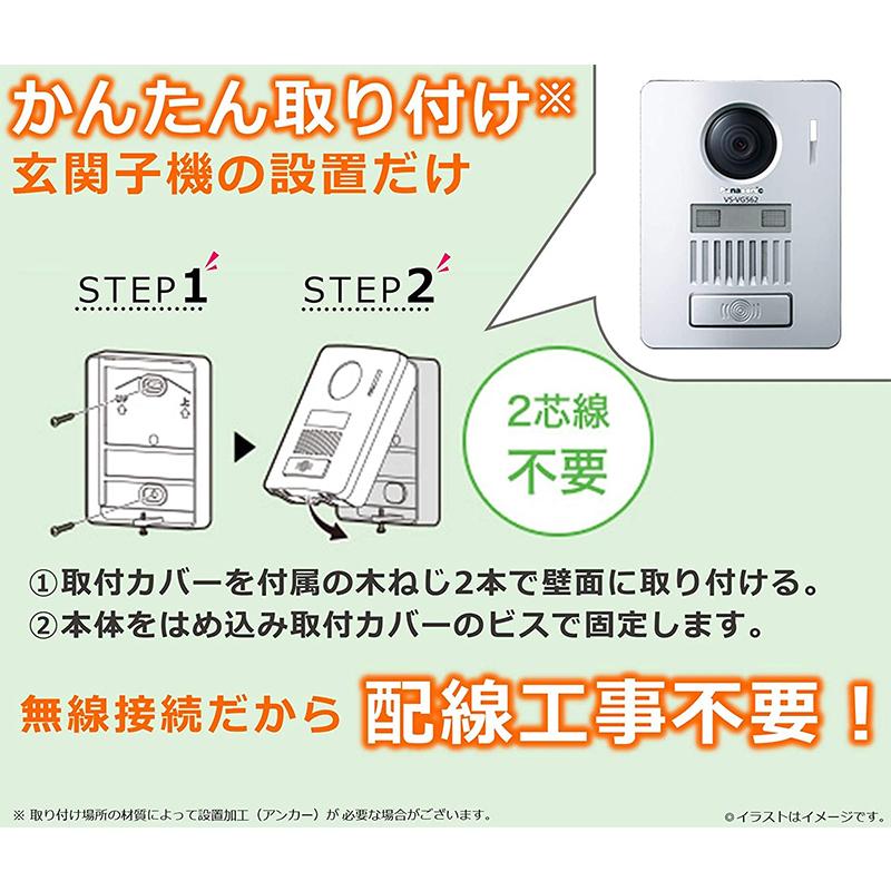 Panasonic パナソニック ワイヤレス テレビドアホン 自動録画機能搭載 Ledライト搭載 配線工事不要 Vs Sgzl 1 とーるりーすのリサイクルショップ 通販 Yahoo ショッピング