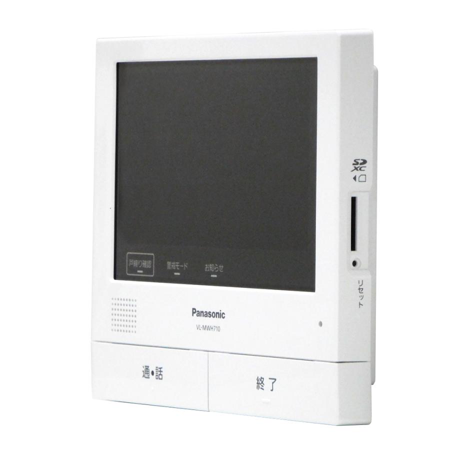 Panasonic　パナソニック　テレビドアホン　ワイヤレスモニター付き　電源コード式　スマホで「外でもドアホン」　宅配ボックス連携　VL-SWE710KF