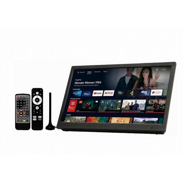 14インチ地デジチューナー搭載androidスマートテレビ　スマートTV　OVERTIME　OT-PST14TE-BK（Yahoo!・ディスカウントショップとーるりーす）