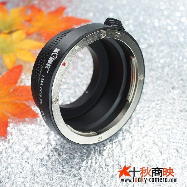 JJC ♪ KIWIFOTOS製 キャノン Canon EOS EFレンズ → 富士フィルム 