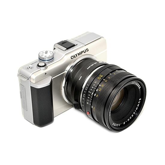 JJC ♪ KIWIFOTOS製 Leica ライカ Rレンズ → パナソニック LUMIXなど