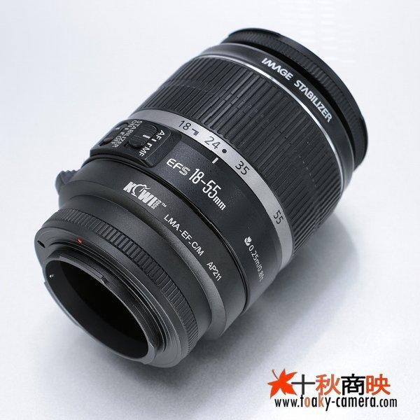JJC ♪ KIWIFOTOS製 Canon キャノン EOS EFレンズ → M ミラー