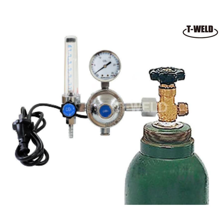 炭酸ガス調整器 レギュレーター（ ヒーター内蔵型 ）110V/150W R-8