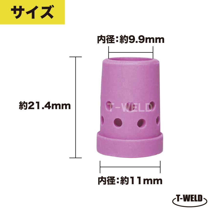 PANA CO2トーチ 350A オリフィス 2列穴タイプ（精度高い、溶接欠陥を防ぐ）松下 TGR01001 適合 ダイヘン U4167G02 適合・5本｜toan-weld-tw｜02