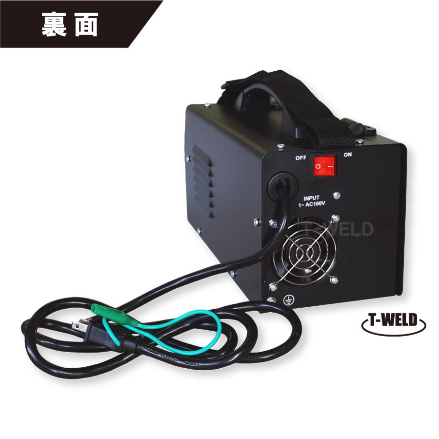 ✨新品 半自動溶接機 100v 溶接機 ノンガスワイヤー溶接 インバーター DIY 軟鋼 ノンガス 専用 半自動溶接機 TW-MIG100X インバーター IGBT