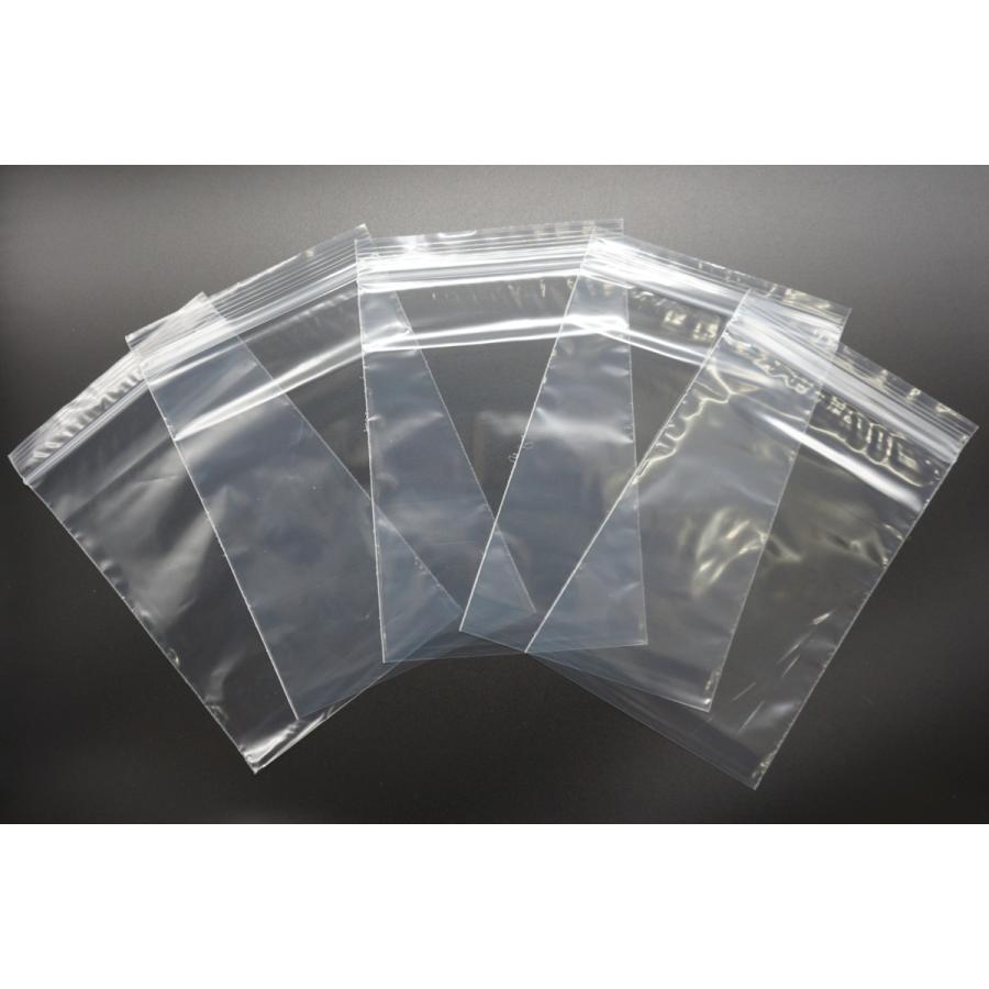 みぃ　7袋 チャック付き袋 B7：100×140mm 厚み0.04mm 1.32円・枚 1000枚