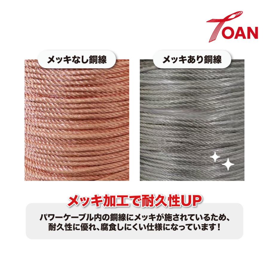 TOAN（東安） フルデジタル用 TIG溶接 トーチ 300A水冷 WP-18 長さ:4m