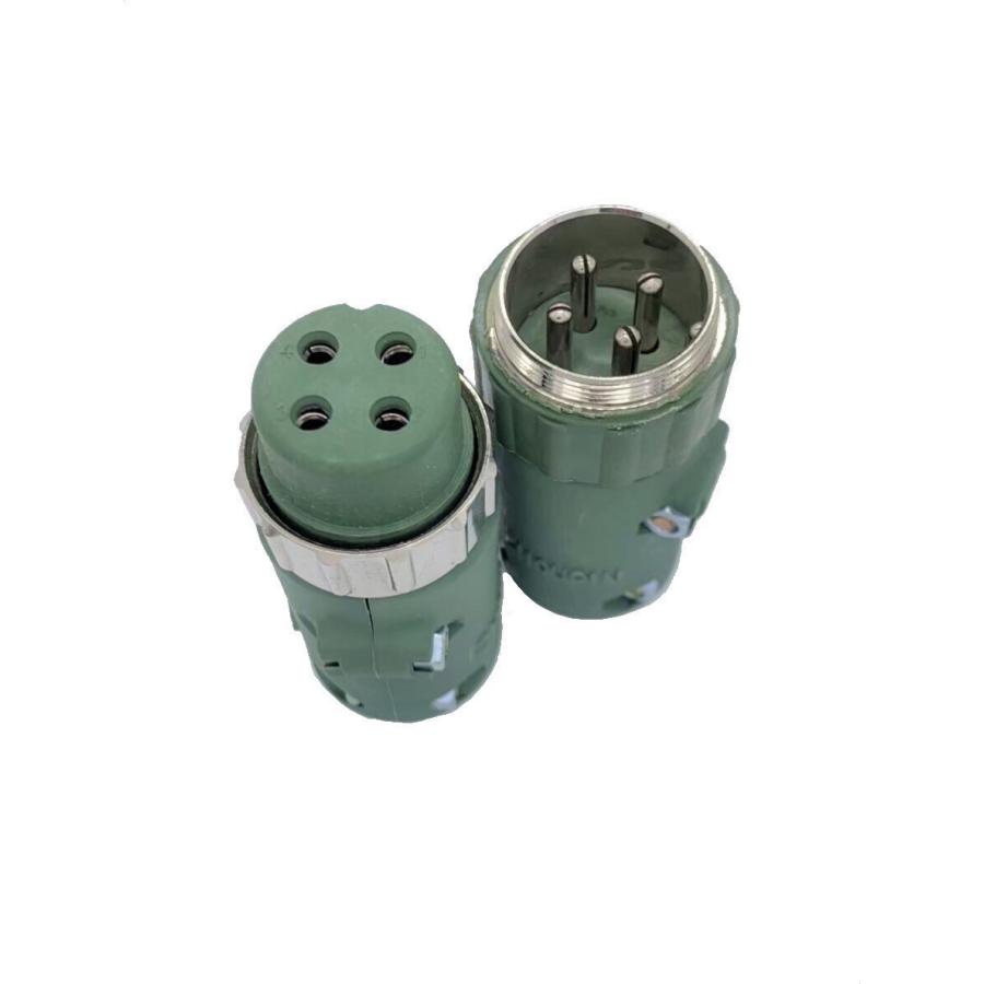 メタゴンさん専用 制御ケーブル接続プラグ ダイヘン用 メタコン メタルコンセント4芯