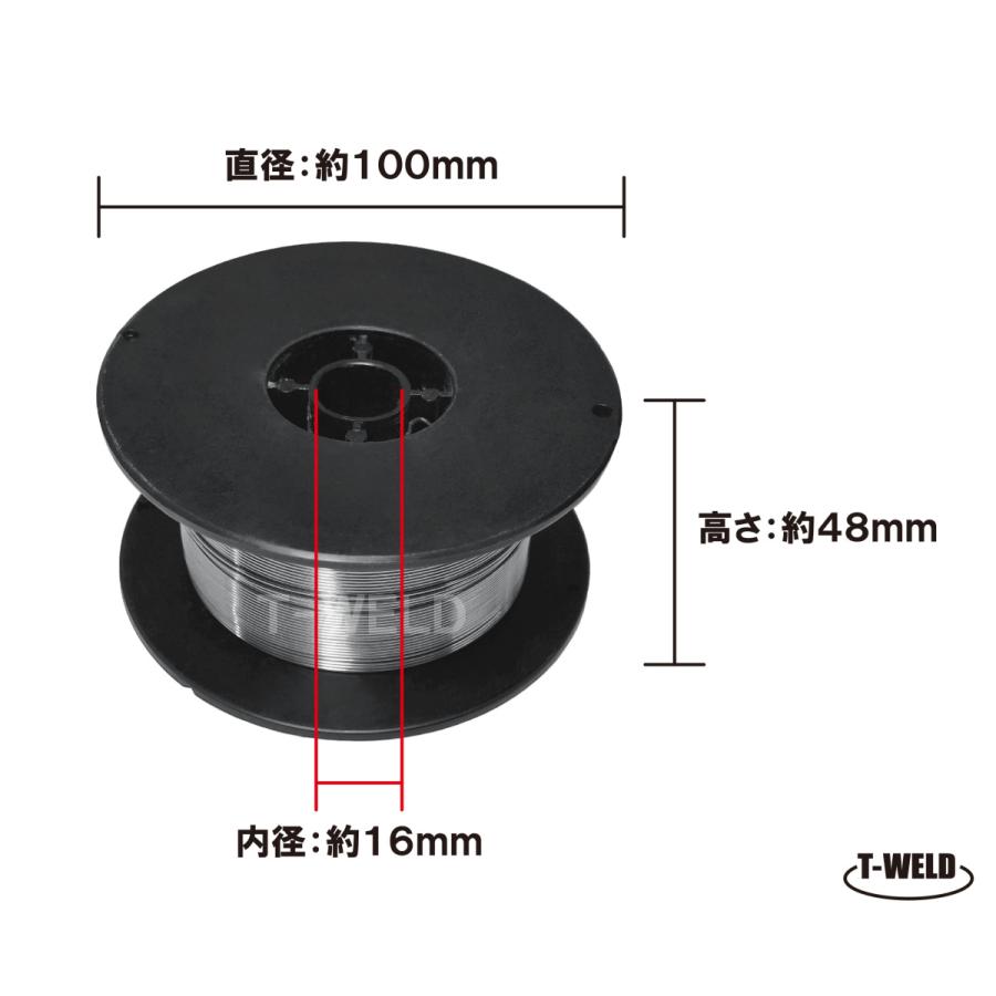 ノンガスワイヤー( ステンレス 用) 0.8mm×0.45kg/巻 1巻 ノンガスワイヤー( ステンレス 用) 0.8mm×0.45kg/巻 1巻